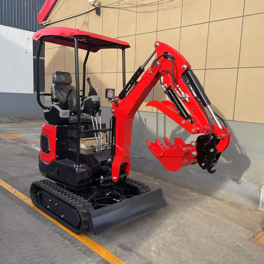 Free Shipping Diesel 3Ton Excavator Machine Hydraulic Mini Digger Farm Garden Small Excavator Construction Site Mini Excavator
