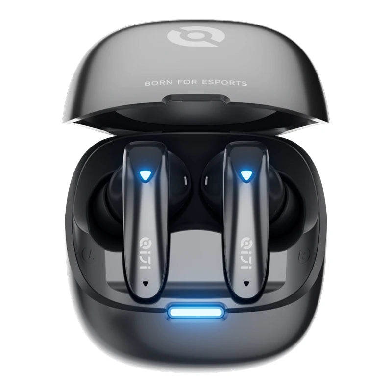RGB Breathing Light With Charging Case Low Latency True Wireless Earbuds Mic ENC Noise Cancelling In-Ear Gaming Earphones