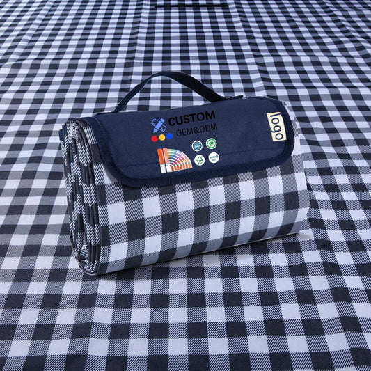 Extra Large Picnic Beach Blankets Outdoor Foldable Waterproof Sand Mat for Camping Hiking Travel Concerts Festival Lawn Mats