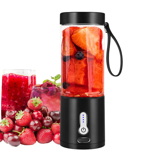 Portable Juicer Blender Small Kitchen Appliance 6 Blade 530ml