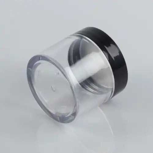 Round Jar 30 Ml PS Plastic Empty Cosmetic Packaging Bottle