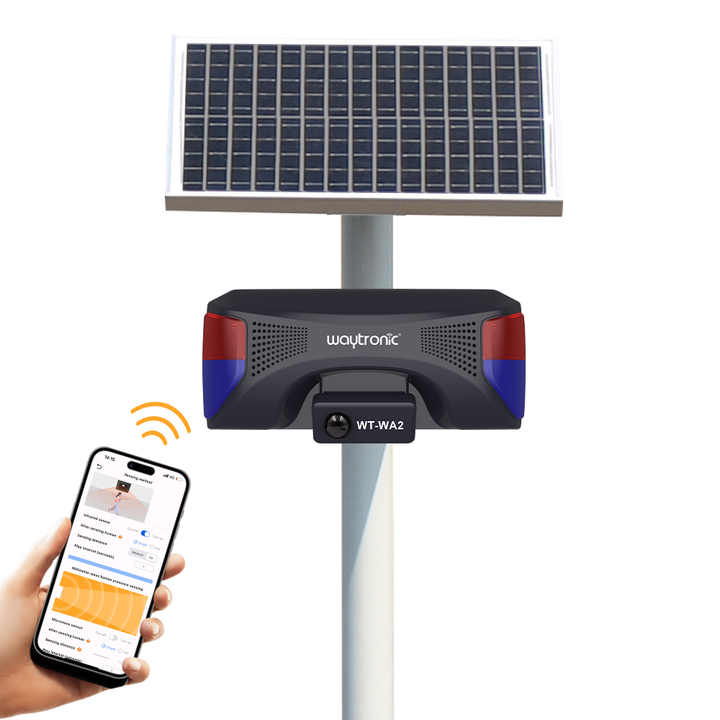 Smart Solar Infrared Motion Sensor Alarm System