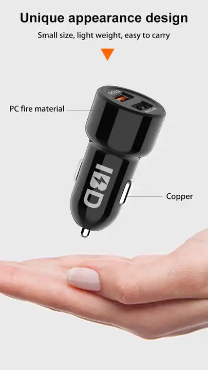 Mobile Phone 12v Quick Charge 3.0 Dual Car Charger Usb