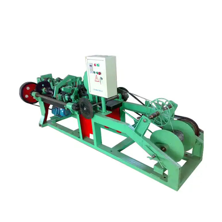 Double Wire Positive And Negative Twist Barbed Wire Machine For Making Fences