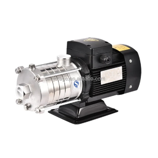 Multistage Horizontal Stainless Steel Swimming Pool Heater Pressure Electric Motor Garden Water Pump 0.5hp