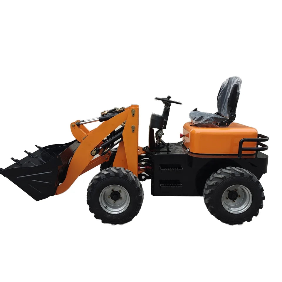 2025 Hot Sale Engineering Construction Machinery 0.6 Ton 1.0 Ton Small Garden Mini Tractor with Front Loader