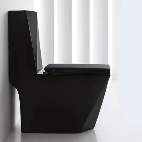 Western sanitary luxury gold black ceramic bathroom closestoo wc toilet