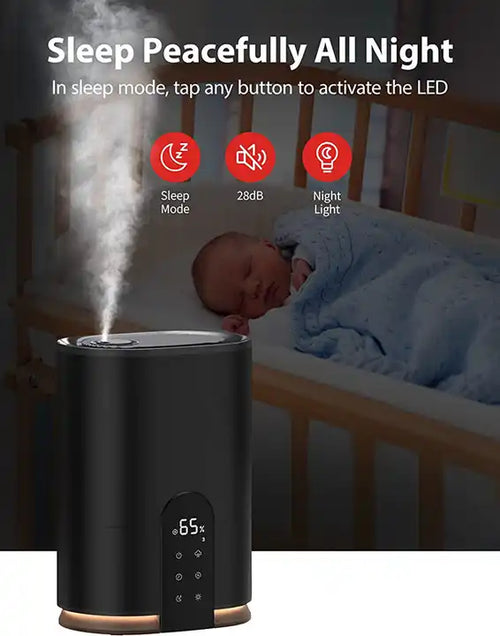 Portable Aroma Diffuser Humidifier Bedroom Ultrasonic Desktop Cool Mist Humidifier