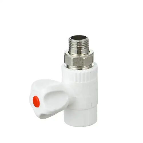 Ppr Heating Male Radiator Straight Brass Valve