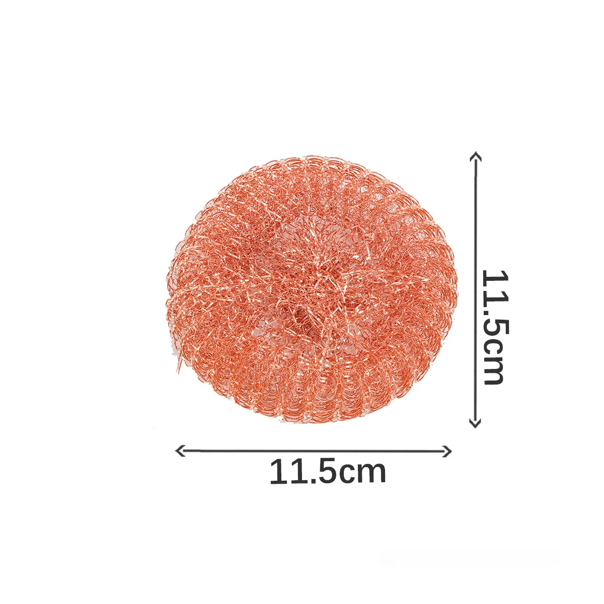 2025 Hot Sale Copper Wire Scouring Ball for Household - No Shedding & Rust-Resistant Scrubber for Kitchen, Pot and Pan Cleaning