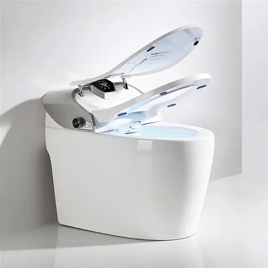 Modern High-end Automatic Floor Intelligent Smart Toilets Sensor Flush Bidet Self Cleaning