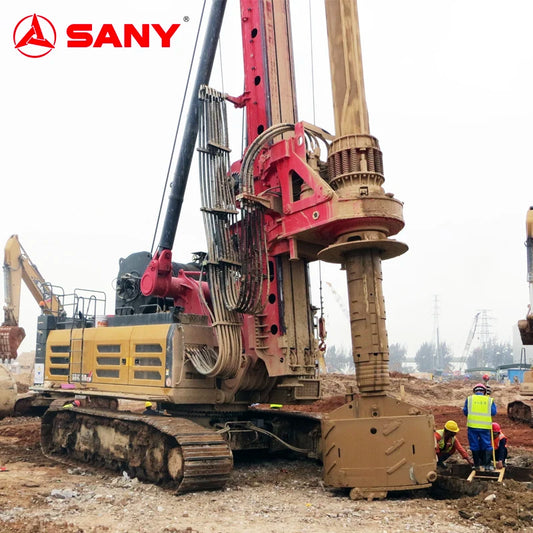 SANY Hydraulic Rotary Drilling Machine SR235S SR285R-C10 81 Ton 100 Ton Rotary Drilling Rig Manufacturers