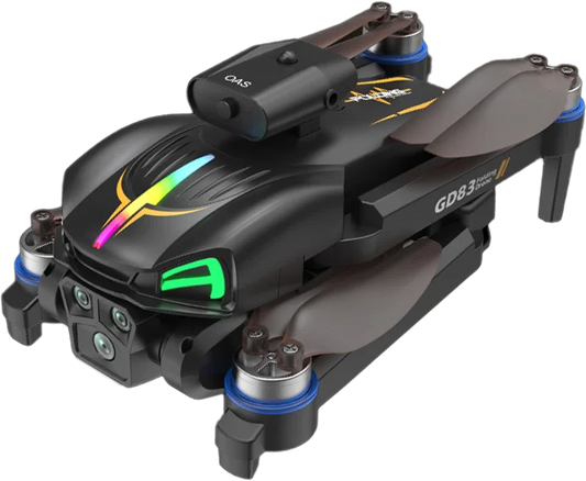 4K Resolution SD Dual Camera Folding Brushless Drone 4-Way Infrared Obstacle Avoidance Optical Flow Remote Control for Beginners
