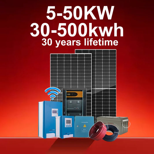 Solar System Complete 1KW 5KW 10KW Complete Solar Kit Off Grid Solar Panel System for Home Solar Energy System