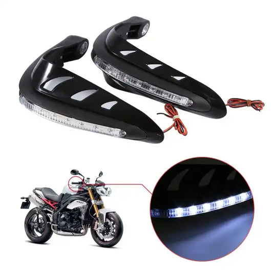 Universal Motorcycle Handguard With Lights Motorcycle Hand guard with LED Light