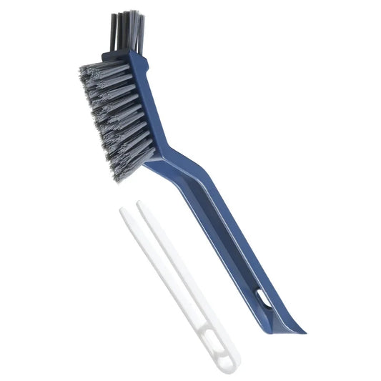 3 in 1 Crevice Cleaning Brush Tile Scrubber Grout Cleaner Brush Hard Bristle Brush for Kitchen Bathroom Shower Sink Tile Floors