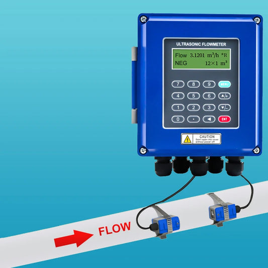 China Digital 4g Gprs Irrigation Ultrasonic Water Flow Meter Ultrasonic Remote Reading Flow Meter Doppler Ultrasonic Flow Meter