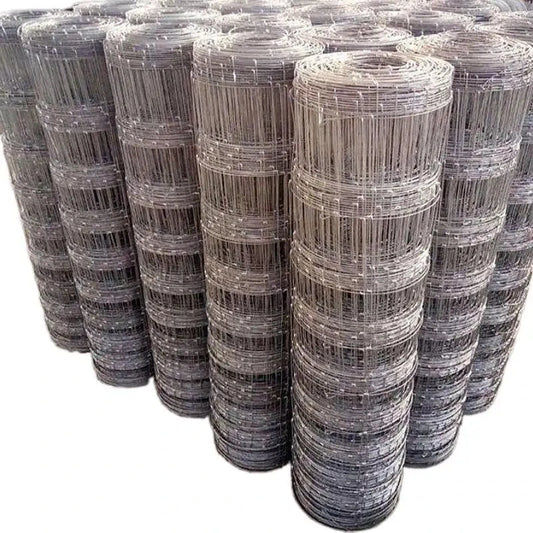 Galvanized 8ft Steel PVC Wood Field Deer Farm Fence for Cattle and Sheep Trellis 50m Length Factory Price