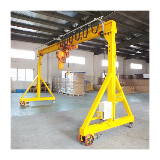 CE Approved 2ton 5ton 8ton 10ton Workshop Mobile Lift Machine Shop Use Movable Gantry Crane Portable Gantry Crane