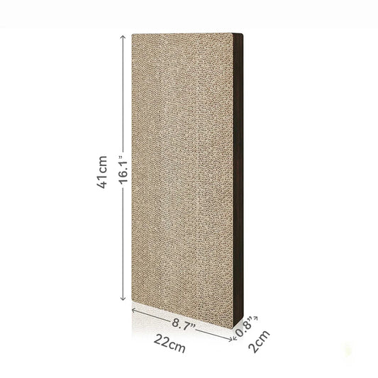 Hot-Selling Eco-Friendly Corrugated Paper Cat Scratching Board Non-Shedding Cat Boredom Stick To The Wall Scratcher
