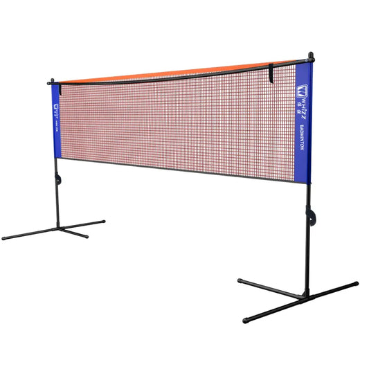 Wholesale Badminton Net easy install portable carry outside badminton net with post customization color for beach