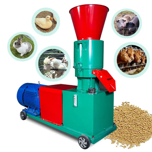 Factory Feed Processing Machines Food Mill Pellet Machine for Animal Livestock Poultry Feed Making Machine Feed Pelletizer