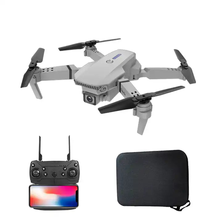 E88 Pro E525 Drone with Camera 4k HD wide angle drone real time transmission beginner drones