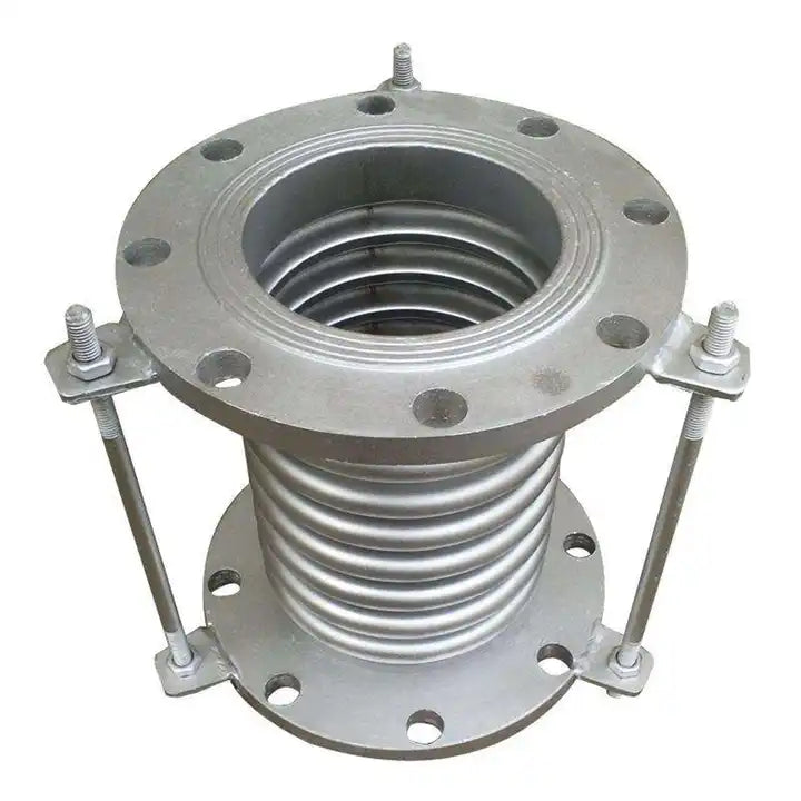 Metal Expansion Joint Flexible Compensator Stainless Steel Durable Plumbing Round Forged