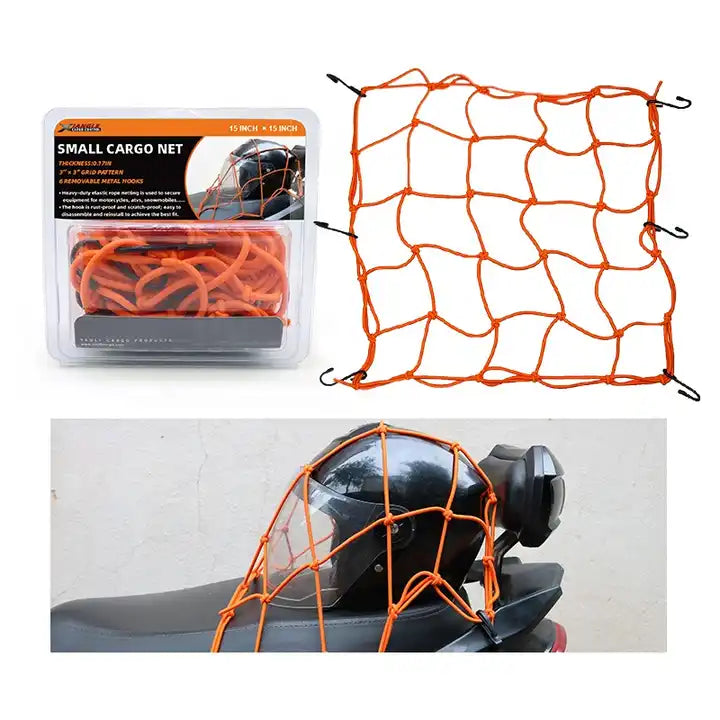 Universal Bungee Cargo Strong Net For Bike And Motorcycle Strong Straps