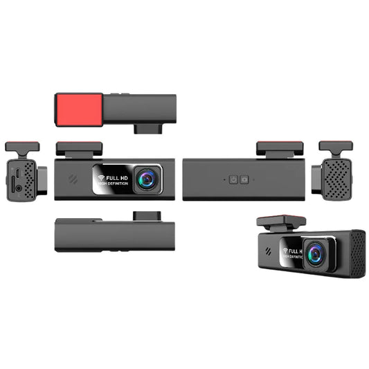 Mini HD Dash Cam Wireless WiFi USB Interconnection 4K Resolution Lipstick Car DVR Electronic Dog Video Recorder 1-Year Warranty