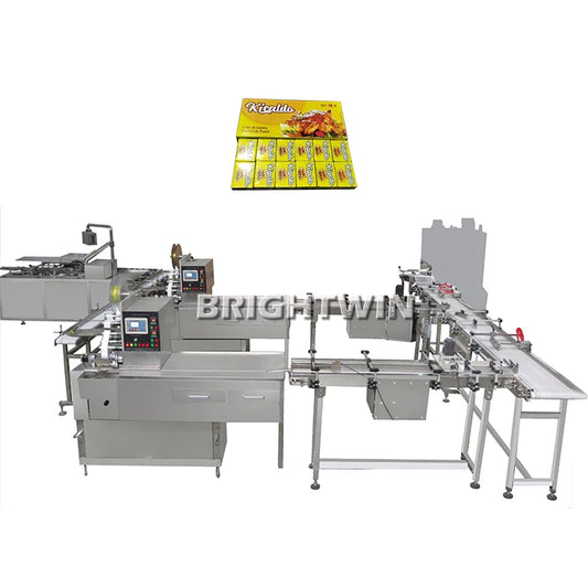 Super Sale Cube Making Machine Maggi Knorr Cube Chicken Bouillon Beef Shrimp Vegetable Bouillon Cube Producing Line