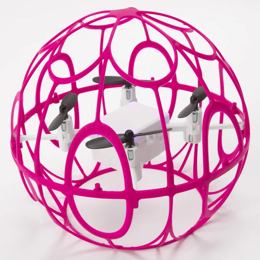 Pink GT2 MINI Interactive Aerial Football Drone for Science Education Competitions Beginner's Remote Control Drone
