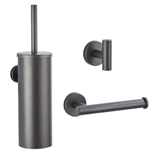 Stainless Steel Bathroom Pendant Suit Wall Mount Punch