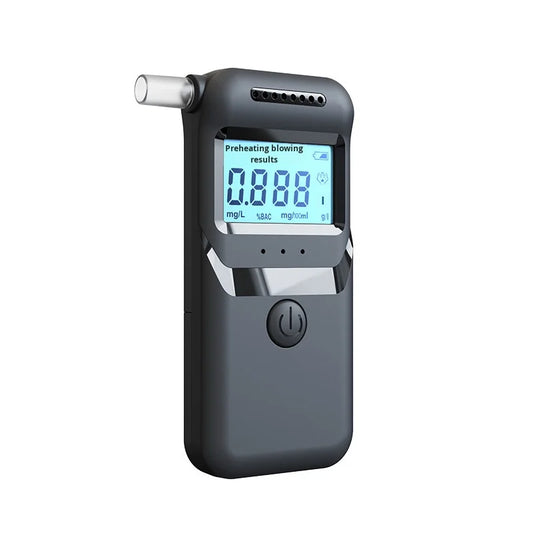 Portable High-Precision Blow-Type Alcohol Testing Instrument Home/Personal Use Car Detector for Traffic Control Drunk Driving