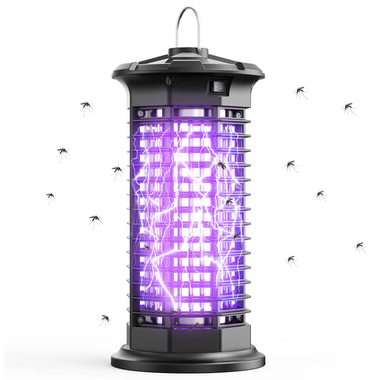 Cosmart Air Bug Zapper Outdoor,Fly Traps for Indoors,4200V High Powered Mosquito Repellent Outdoor Patio, with Switch 15W