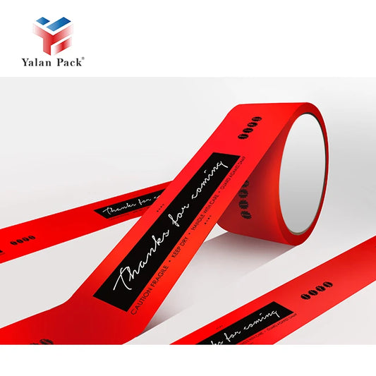 Yalanpack Custom Logo BOPP Self-Adhesive Packing Tape Waterproof Acrylic Sealant for Shipping & Packaging