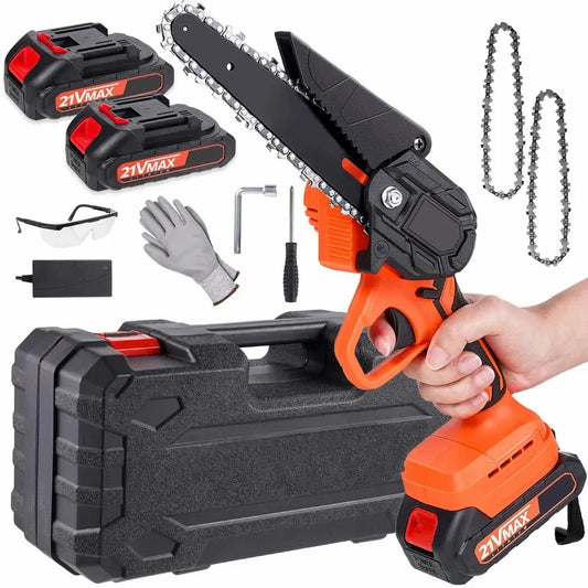 OEM Hot Selling 4 Inch or 6 Inch Mini Chain Saw Cordless Chainsaw Factory Price