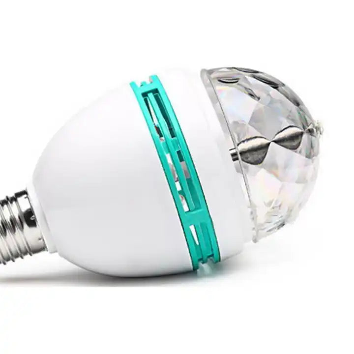 LED RGB Auto Rotating Stage Light Bulb