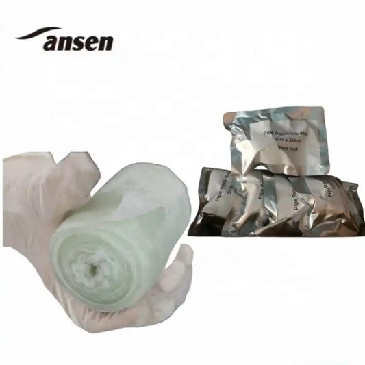 Water Activated Fiberglass Repair Tape to Fix Household Tools Pipe Repair Bandage for Plumbing Marine & Mining Field