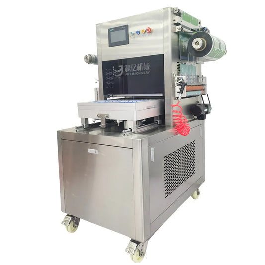 High Speed Semi-automatic Modified Atmosphere Vacuum Tray Sealing and Packing Machine for Fresh Meet