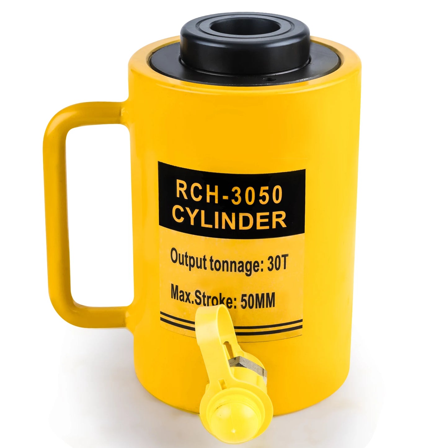 DOOROOM RCH-3050 30T Hydraulic Cylinder Lift Jack Hollow Single Acting Hydraulic Ram Cylinder 50mm Hydraulic Lifting Cylinder