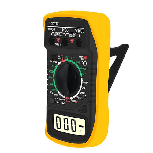 XL830L Handheld Multimeter Digital LCD Backlight Portable AC/DC Ammeter