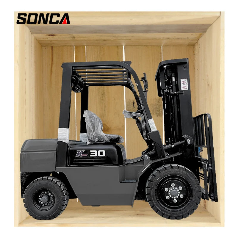 Best Sales 4 X 4 Warehouse Diesel Forklifts 2 Ton 3Ton 3.5Ton CE EPA EURO5 Forklift Diesel 4WD Hydraulic Farm Diesel Forklifts