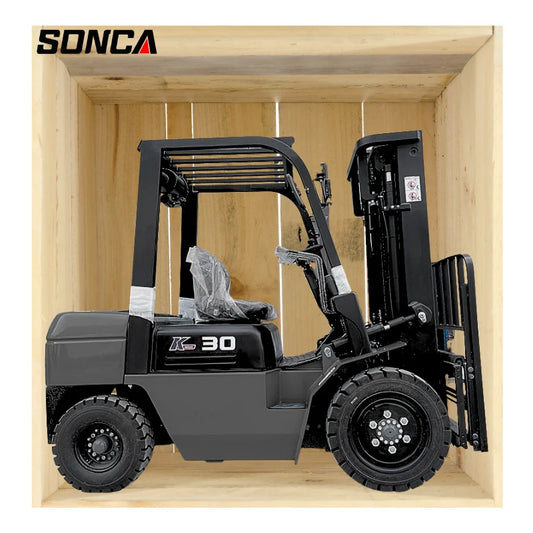 Best Sales 4 X 4 Warehouse Diesel Forklifts 2 Ton 3Ton 3.5Ton CE EPA EURO5 Forklift Diesel 4WD Hydraulic Farm Diesel Forklifts