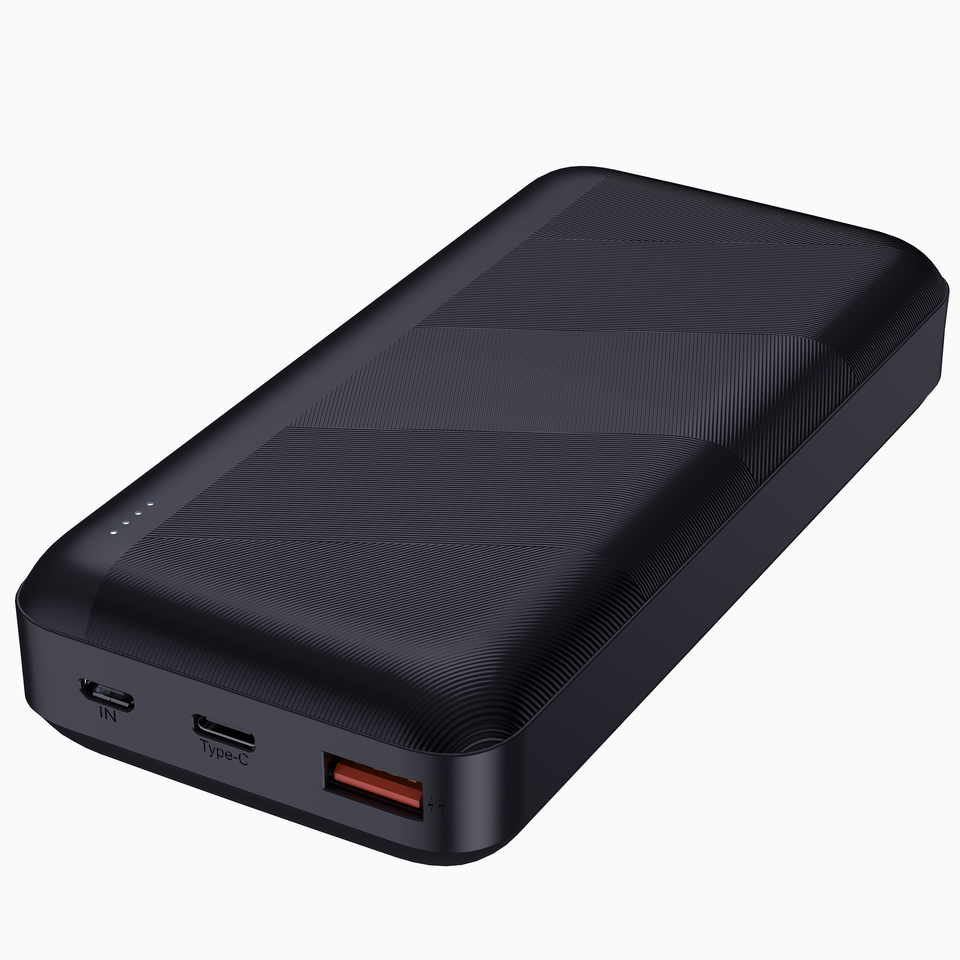 Power Bank 20000mAh Portable Charging Powerbank Mobile Phone External Battery Charger