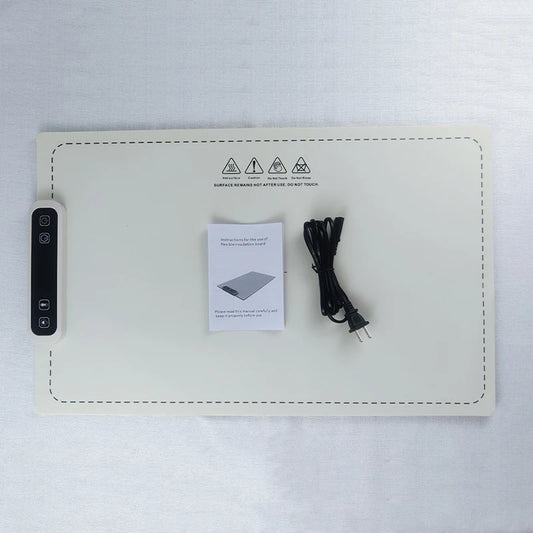 Lightweight Silicone Household Dining Table Heating Mat Multifunctional Universal Fast Heat Food Warming Plate