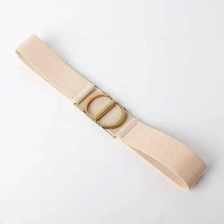 Simple women's clothing accessories belt fashion cd belt elastic elastic waist seal