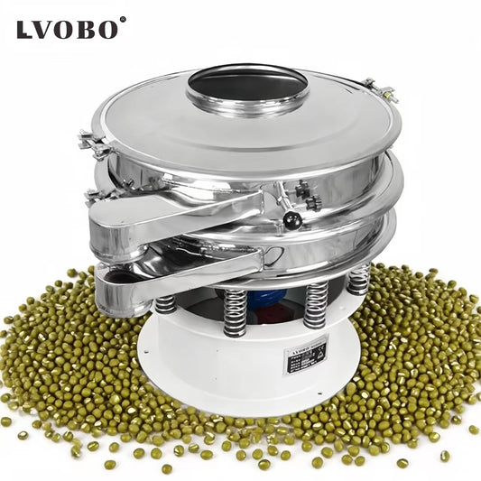 Wet/Dry Food Filtration Equipment Vibration Sample Sieve Core Components Including Engine Motor for Grain Processing Machinery