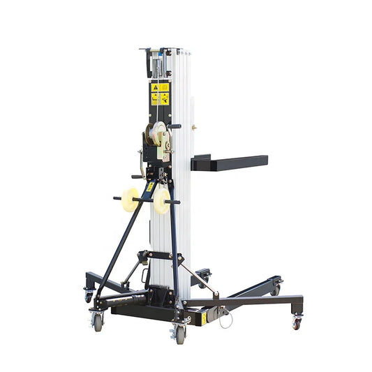 Belift Ellie 3.5m 5m 6.5m 8m Economical 280kg to 340kg Manual Lifting Material Lifts for Sale