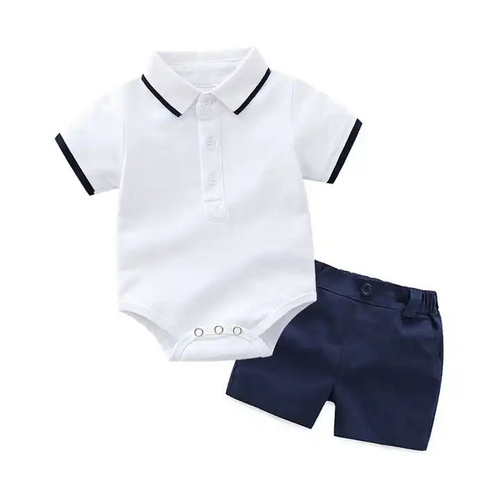 Infant Clothes Sets Child Rompers Summer 1 Year Old Boy Baby